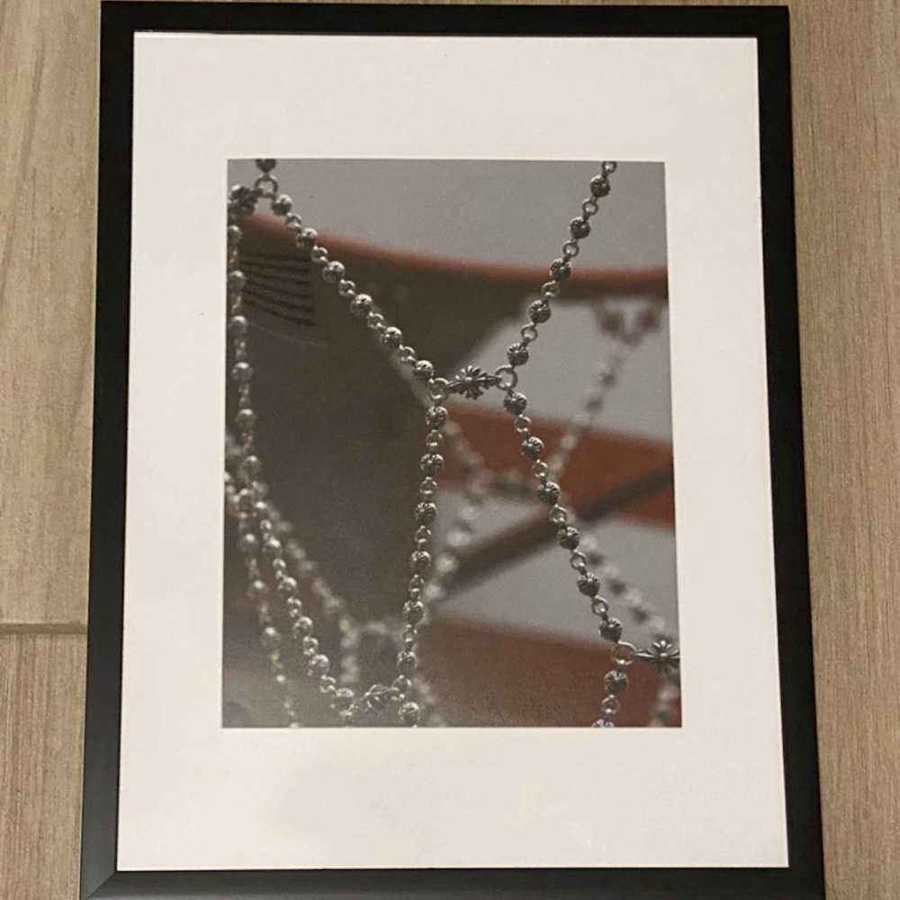 CHROME HEARTS BASKETBALL CHAINS WALL ART
